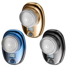Gold-Blue-Black Color Options 1Pc Portable Electric Shaver With LED Digital Disp