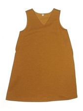 Uniqlo Girls Brown Dress 9