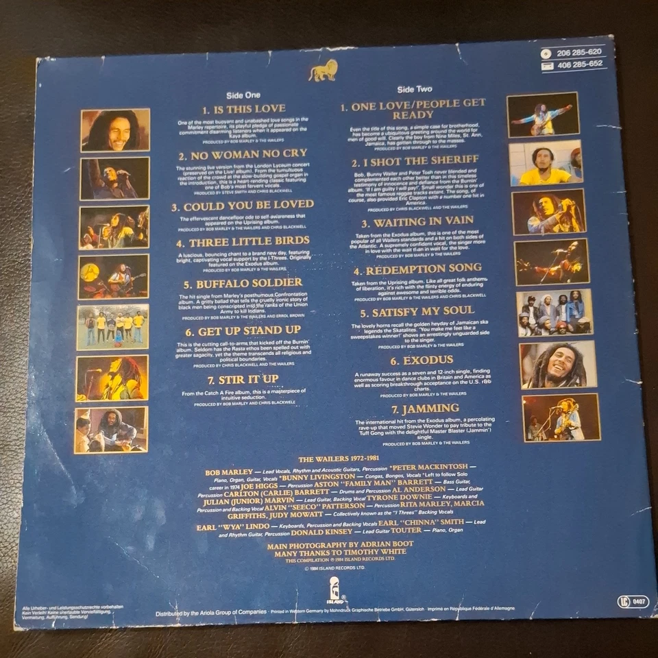 Bob Marley Legend · Lp · 1984, Foto 2 von 5