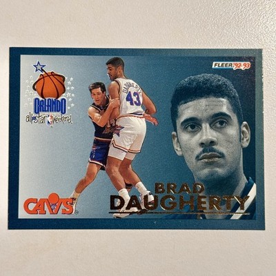 1992-93 Fleer #3 Brad Daugherty All Stars Cavaliers