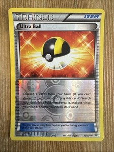 Ultra Ball - 90/101 - Uncommon - Reverse Holo NM, English Pokemon Plasma Blast