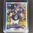 2025 Topps Chrome Football - Jaxson Dart 1975 Throwback Refractor RC Giants