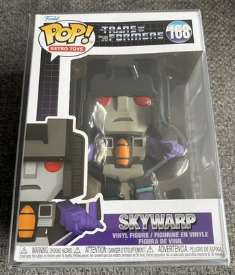 Transformers: Skywarp #168 Funko Pop + UV Plastic Protector