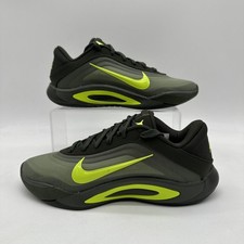 Nike Women's Size 7 A'One (FZ8605 301) Sneaker Trainer Green Basketball Sports