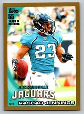 2010 Topps Gold  Rashad Jennings 158 #/2010