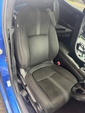 HONDA CIVIC MK10 2018-2022 O/S/F DRIVER SIDE FRONT TRIM SEAT IN FABRIC IN BLACK