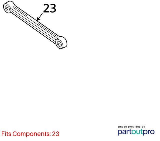 Audi R8 2008-2015 Rear Left Lower Tie rod end P/N 420501530D