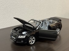 1/18 Audi A5 Cabriolet 2009 Black NOREV Diecast Car