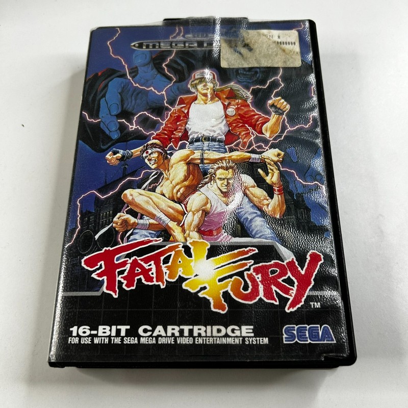 Fatal Fury (Sega Mega Drive, 1993 PAL) 2D Fighting Complete With Manual