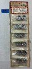 BUZCO 1/24 SLOT CAR  ALUMINUM REVERSE RIM WHEEL THREADED AXLE STYLE LOT #39