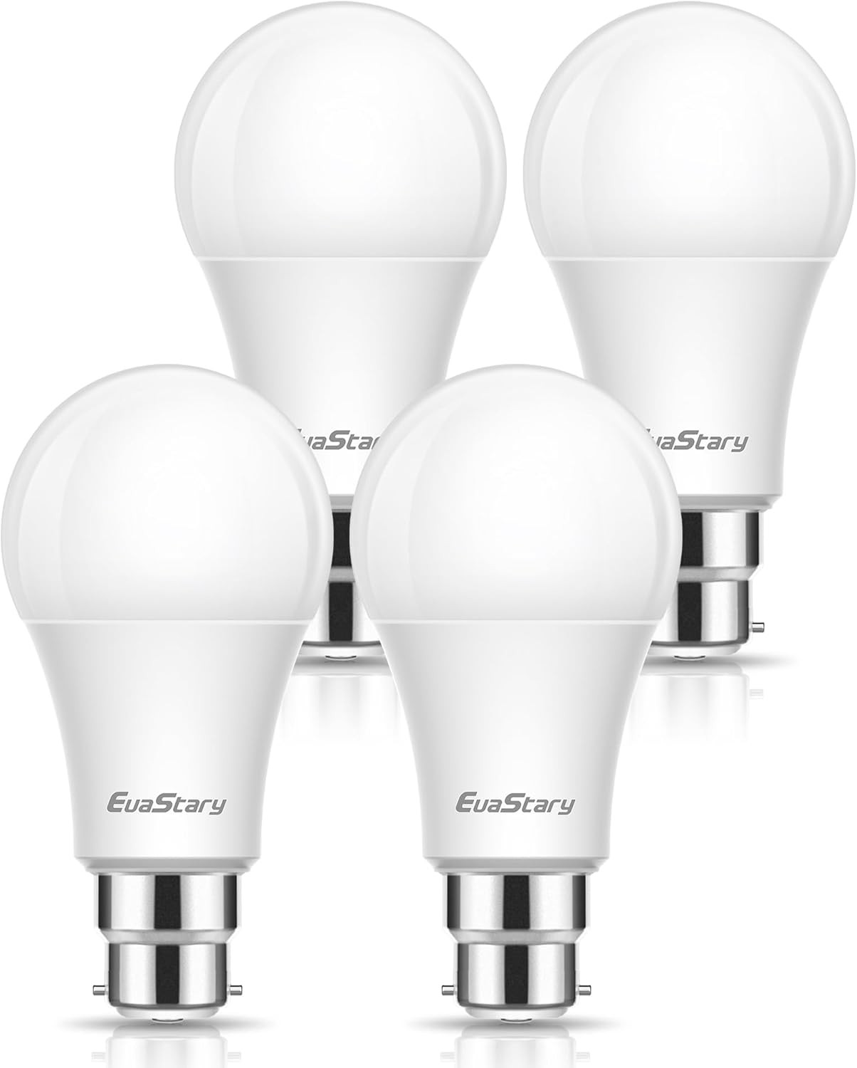 EvaStary 100W Bayonet Light Bulbs, 13W B22 LED Bayonet Bulbs Daylight White 600