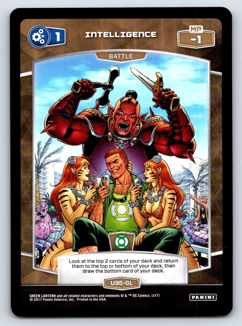 Intelligence U95-GL 2017 Panini Metax Trading Card Game TCG