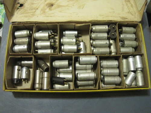 HEAD LIGHT HEADLIGHT TAIL LAMP WIRING SOCKET CONNECTORS ELECTROLINE BRASS ERA - Picture 3 of 11