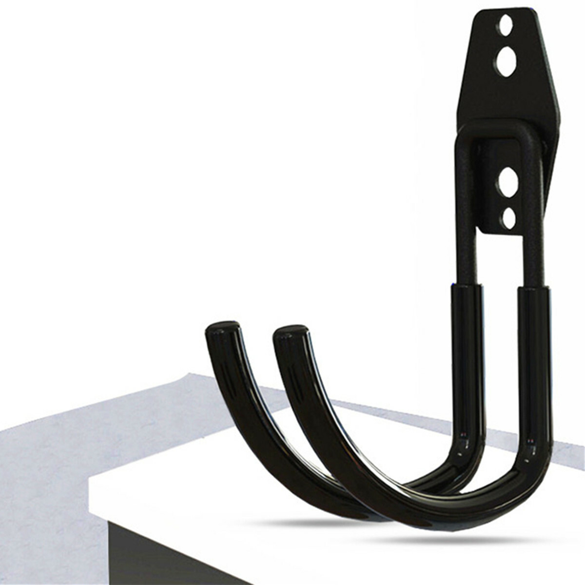 Helmet Holder Hanger Rack Wall Mount Large Round Hook Hats Caps For Motorcycle