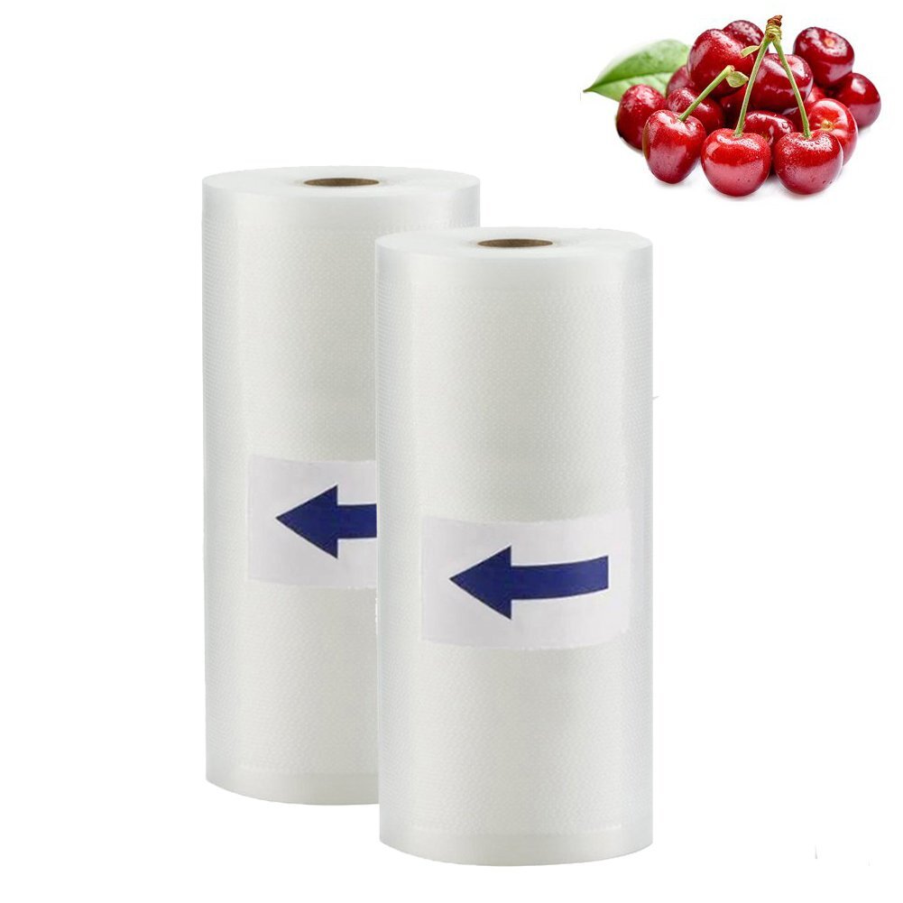 8X50 Vacuum Sealer Bags on Roll 4Mil Embossed FoodSaver Food Vacuum