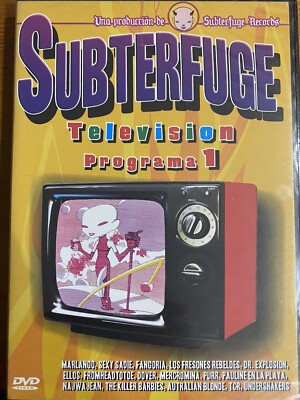 Subterfuge Television programa 1 - VARIOS DVD NUEVO PRECINTADO