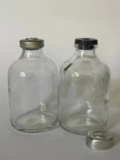 (25) 50mL Clear Glass Vial