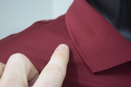 Adidas Golf Polo Burgundy Primegreen Performance Short Sleeve Mens Size 2XL XXL - 第 5/11 張圖片