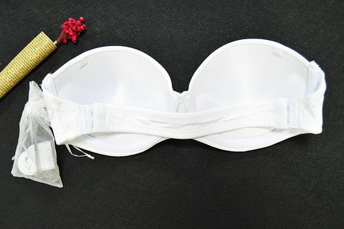 Strapless Multiway Clear Back Straps Bra Push up Underwear brasier mujer cotton - Picture 34 of 36