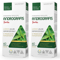 Andrographis Paniculata 500Mg - 120 Kapseln - 20% Andrographolide - Medica Herbs