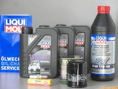 Wartungs-Set Für Polaris Sportsman 800 ATV/Quad – Inkl. Öl, Filter, Kerzen & Getriebeöl
