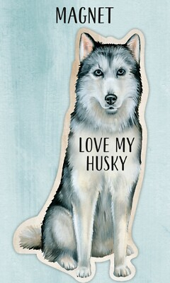 #ad #ad Magnet Love My Husky $6.99
