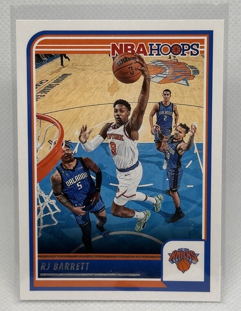 RJ Barrett 2023-24 Panini NBA Hoops #70 New York Knicks | eBay RJ Barrett 2023-24 Panini NBA Hoops #70 New York Knicks | eBay