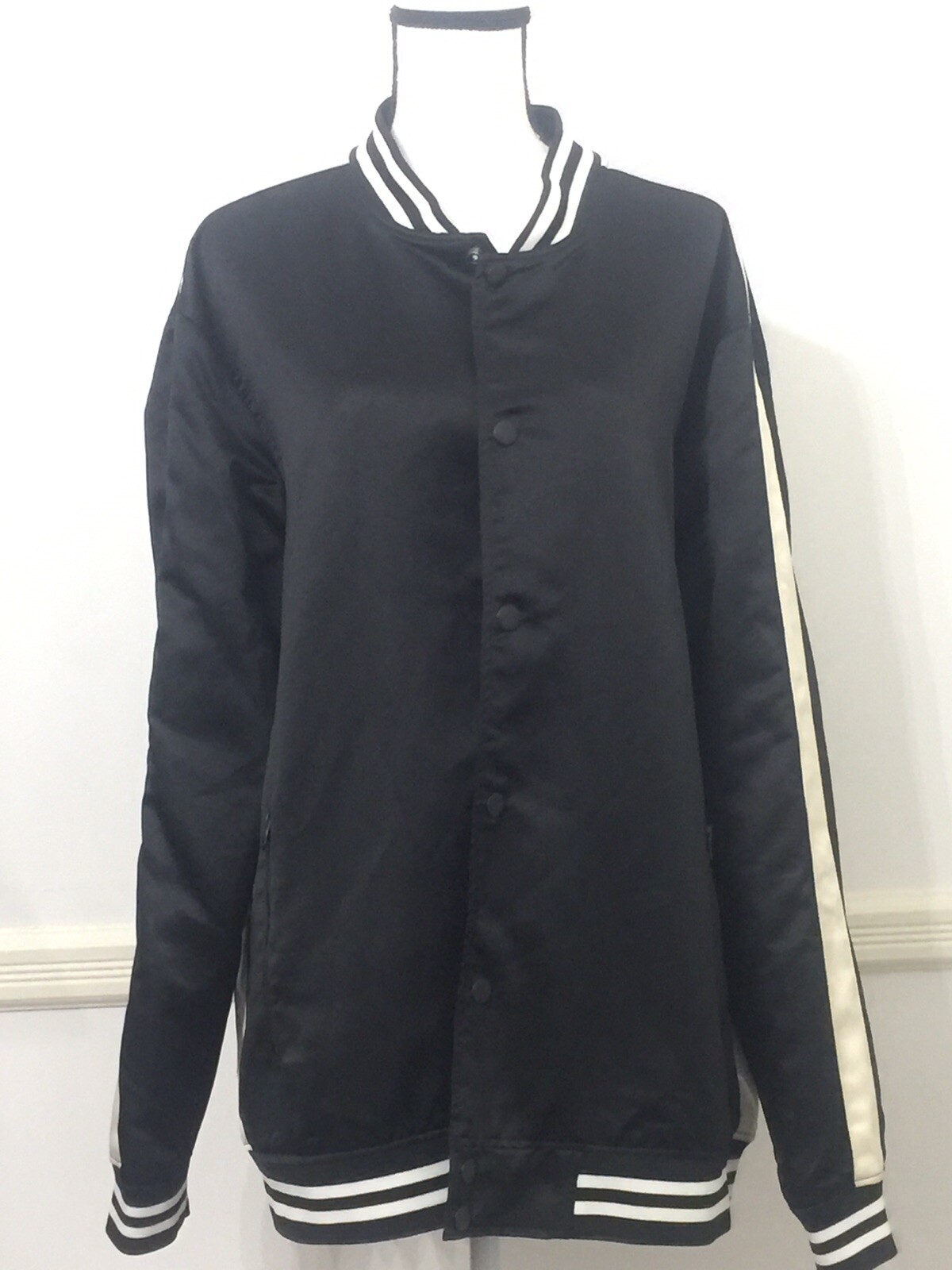 Five Four * Poggy The Man Satin Jacket Size 3XL Gem