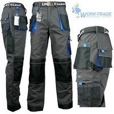 Arbeitshose Bundhose Arbeitskleidung Hose Herren Grau Schwarz Blau Gr. 46-62
