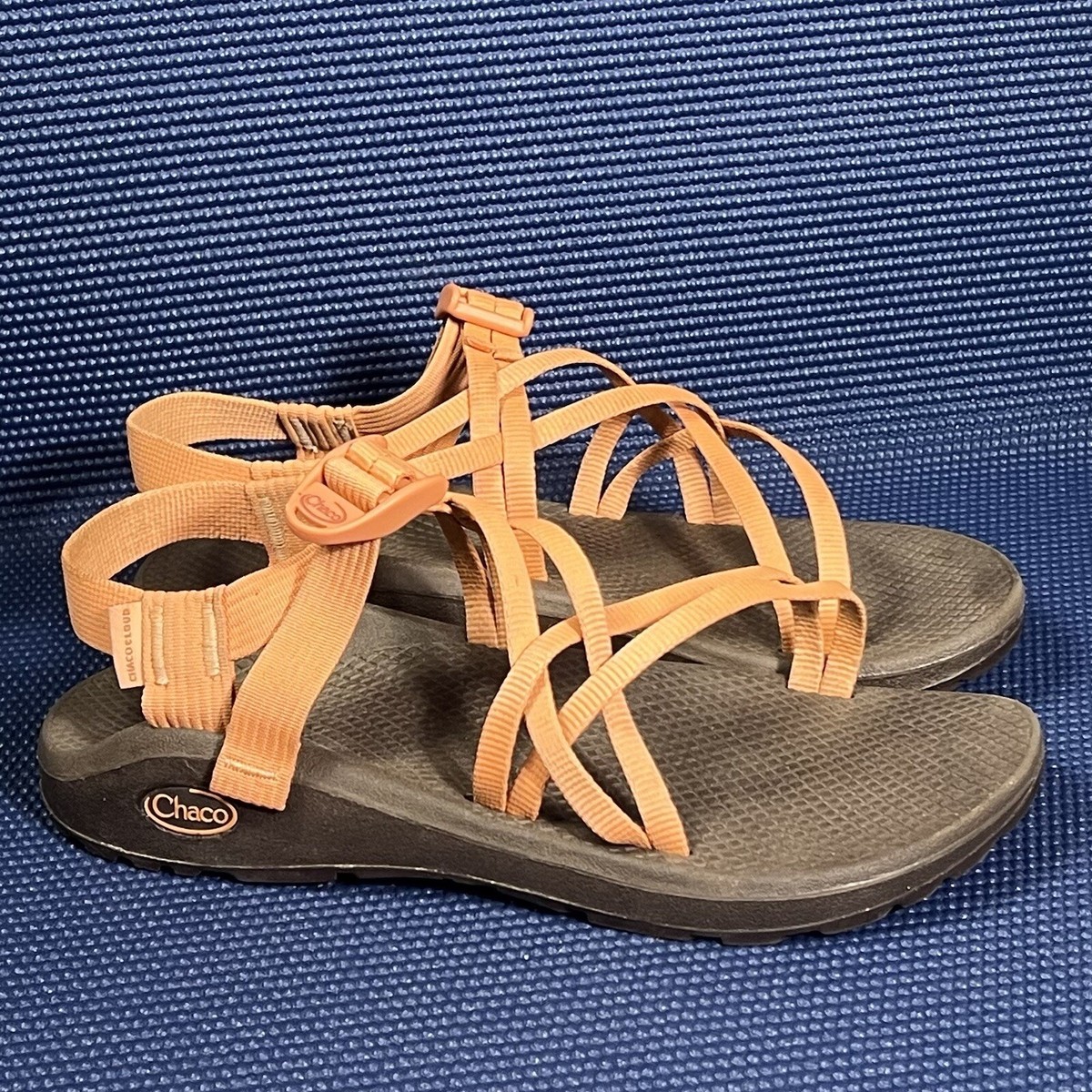 Chaco Women's ZX/2 Yampa Peach/Orange Sport Sandals Size 9