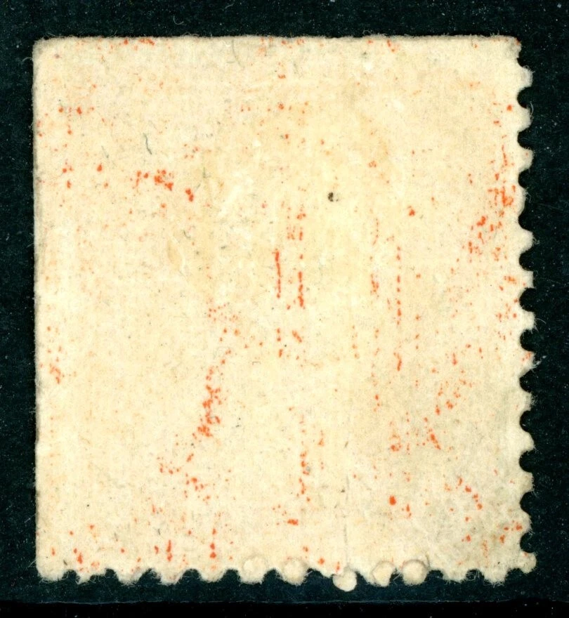 USA 1917 Franklin 30¢ Orange Red Flat Press Unwmk Perf 11 Sc# 516 Mint K525 - Image 2 of 4