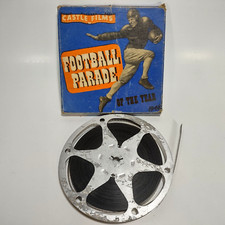 Vintage Castle Films Football Parade of the Year 1948 8mm 347 Complete Edition
