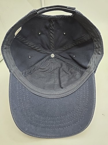 GAP Kids Boy's Strapback Hat Vintage Navy Size S Patch Logo 100% Cotton - Picture 5 of 6