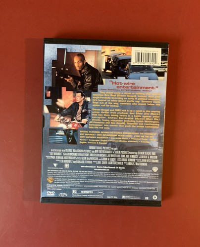 EXIT WOUNDS Widescreen DVD (Warner Bros, 2001) STEVEN SEAGAL • DMX - 第 2/9 張圖片