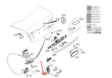 MERCEDES-BENZ E W212 Heckklappenantrieb A2127500060 NEU ORIGINAL MERCEDES-BENZ E W212 Heckklappenantrieb A2127500060 NEU ORIGINAL