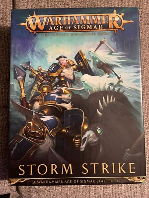 Warhammer Age of Sigmar Storm Strike - New In Box! + Magazine/Miniature