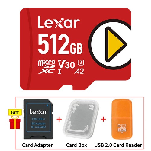 Carte Mémoire Lexar Micro SDXC UHS-I 64, 128, 256, 512 Go 1To. Nintendo switch - Photo 16 sur 17