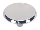 10 pcs Cabinet Knob Concave 1-7/8" Chrome 749694998070