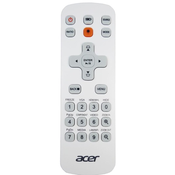 Neu Original Acer MC.JMV11.007 Beamer Fernbedienung-image
