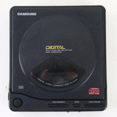 Tragbarer CD Player Samsung MY-CD2 Gebraucht Funktionsfähig Schwarz