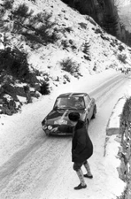 Pauli Toivonen Jyrki Ahava Lancia Fulvia 1967 Rally Car Old Photo 6