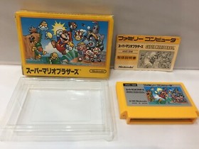 Lot Super Mario Bros. 1 3 USA WARIO FC Famicom NES NTSC-J Japan Import Tested