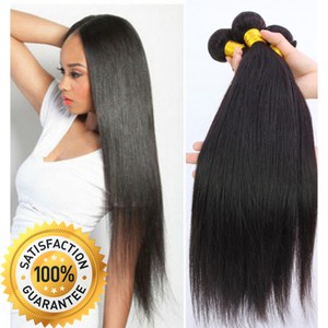 100g Brazilian Peruvian 100 Virgin Human Hair Extensions Wefts 7a