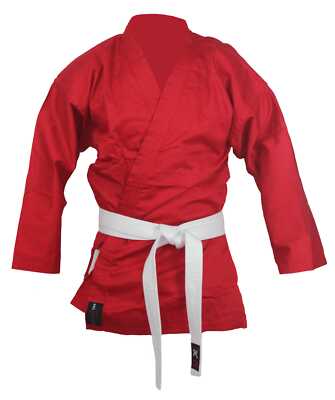 Karatejacke Jacke rot Kinder Erwachsene