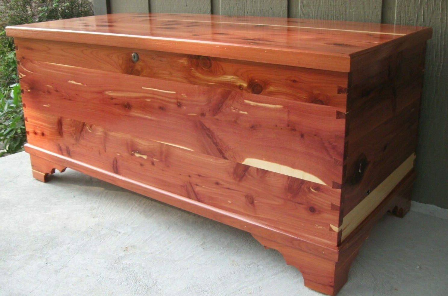 Hope Blanket Cedar Chest Kit DoItYourself Woodworking flattop dovetail joints eBay