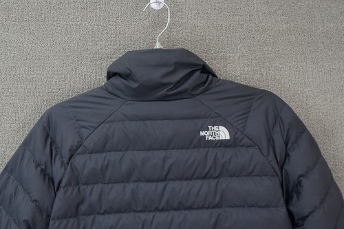 The North Face Youth Girls 550 Goose Down Puffer Jacket Size XL 18 Black - Picture 6 of 8