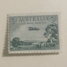 Australia Stamps  - 3d Airmail  , 3d , 4725