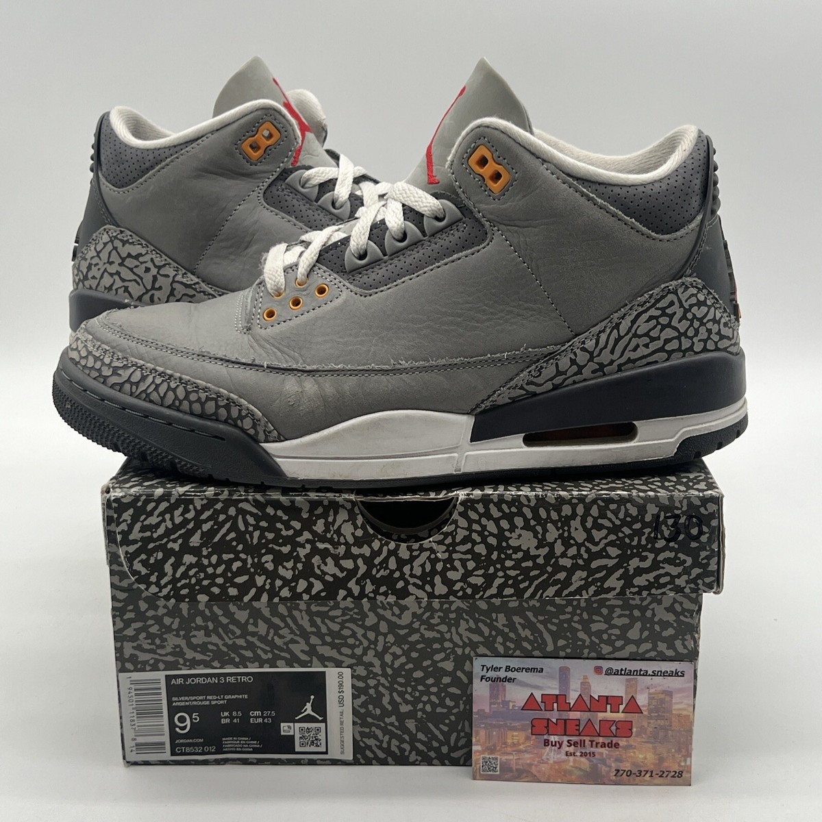 jordan 3 suede grey