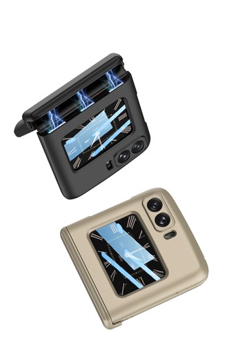 For Motorola Moto Razr 2022 Shockproof Magnetic Full Protection Hinge Flip Case - Picture 18 of 21