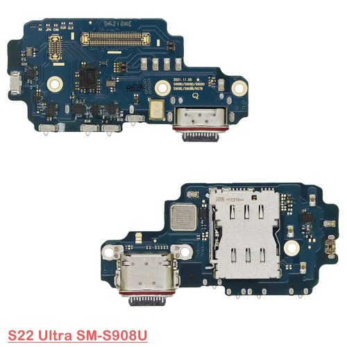 Płyta portu ładowania USB OEM do Samsung Galaxy S22 / S22 + / S22 Ultra wersja amerykańska - Zdjęcie 4 z 31